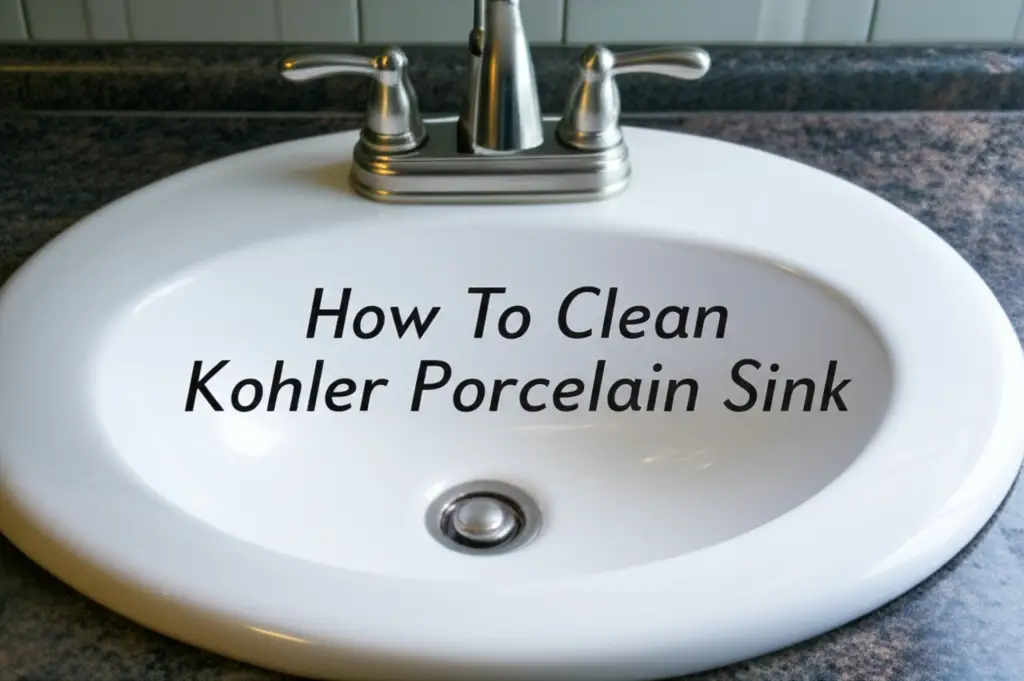 How To Clean Kohler Porcelain Sink
