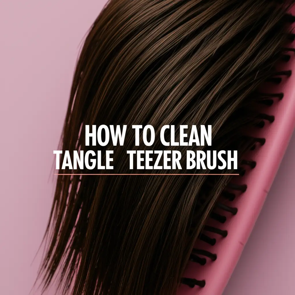 How To Clean Tangle Teezer Brush