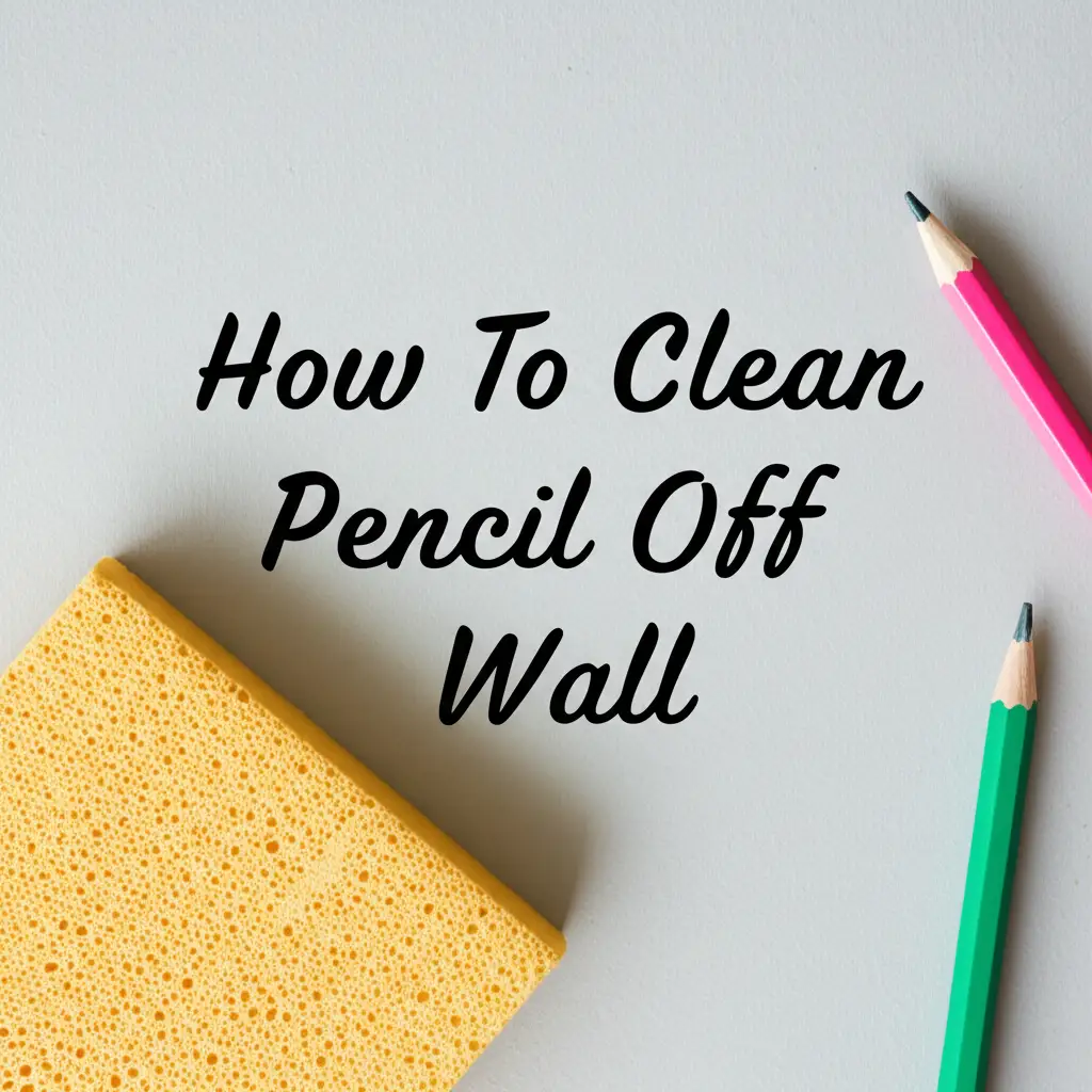 How To Clean Pencil Off Wall
