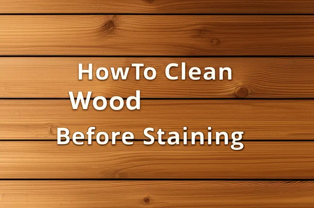 Learn how to clean wood before staining effectively for a flawless finish. Discover essential steps and tips for proper wood preparation.