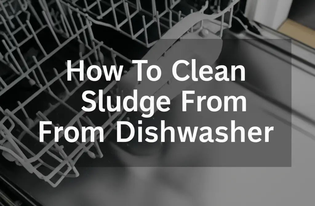 How To Clean Sludge From Dishwasher