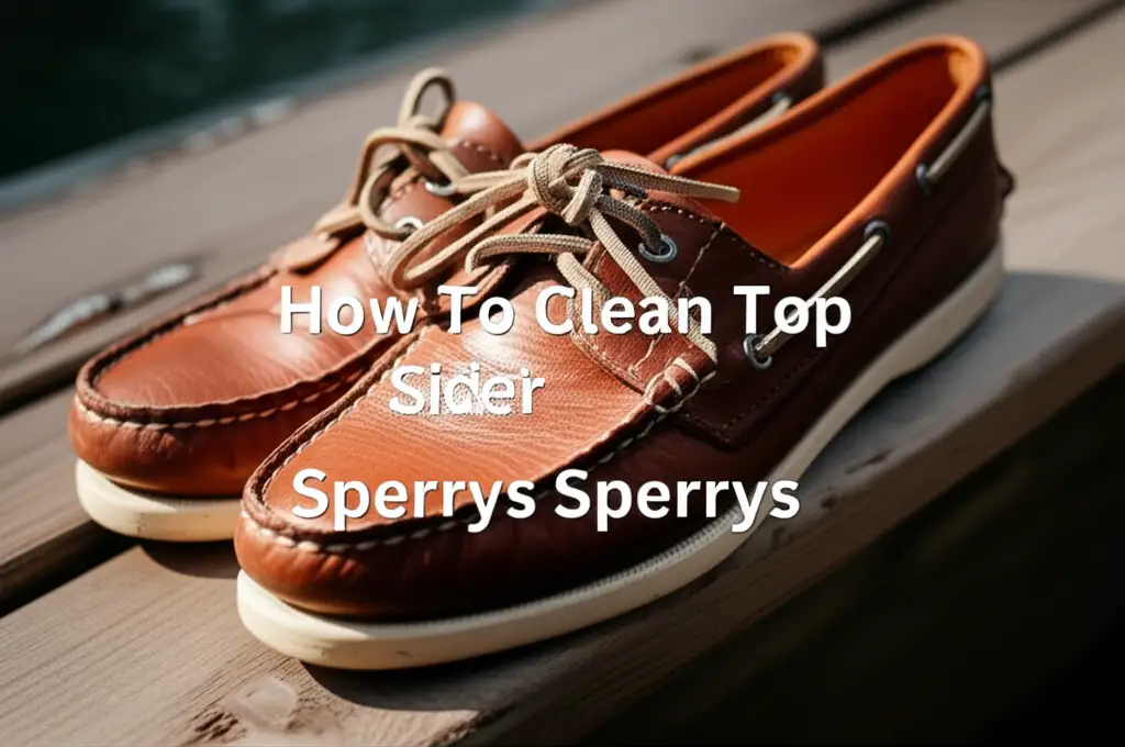 How To Clean Top Sider Sperrys