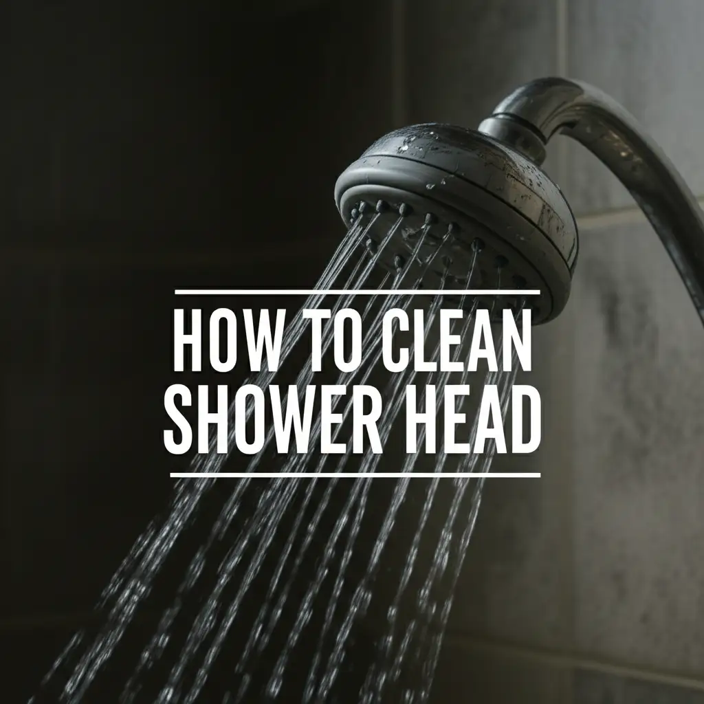 How To Clean Chrome Shower Head