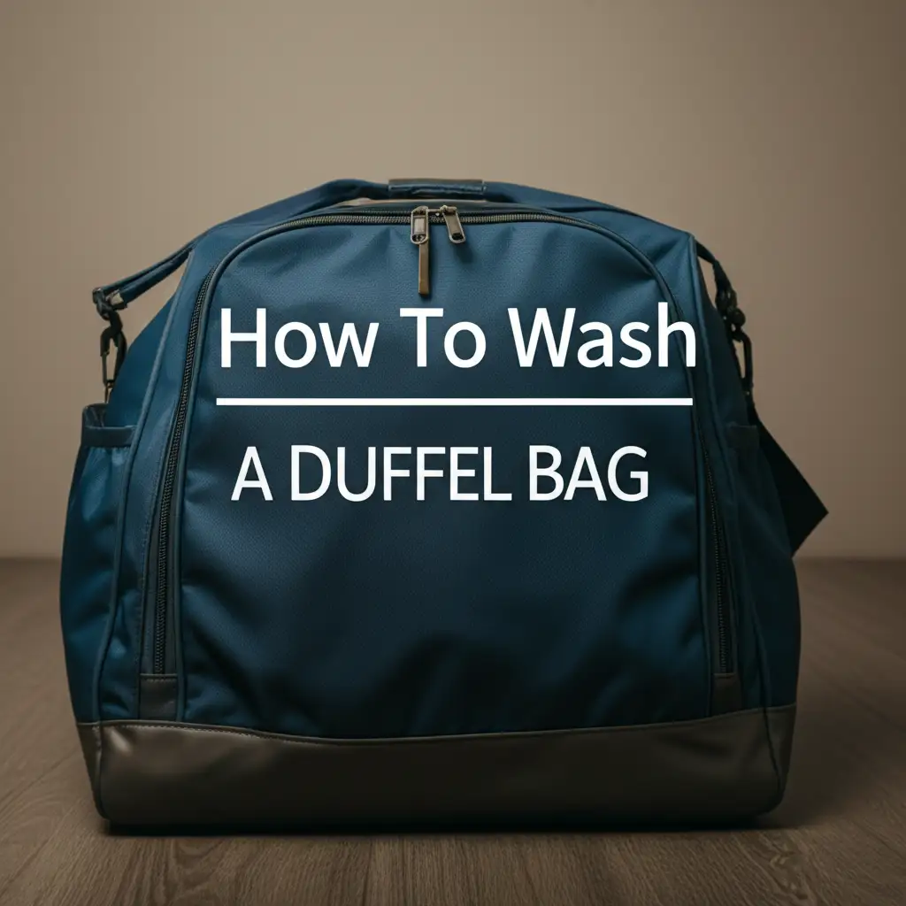 Learn how to wash a duffel bag the right way. This guide covers hand washing, machine cleaning, spot treatment, and drying tips for a fresh, clean bag.