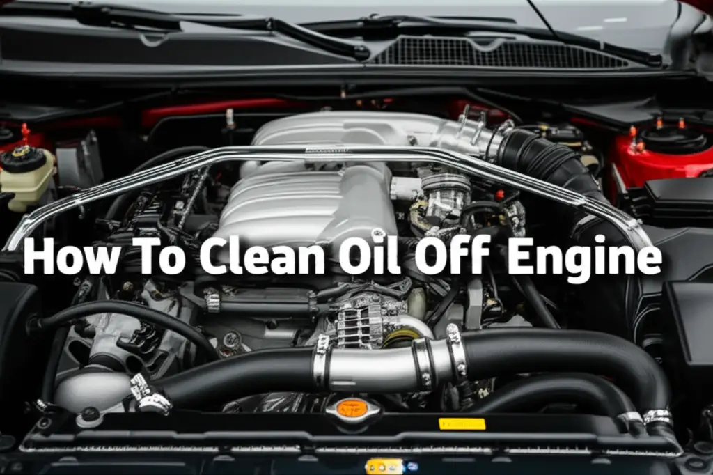 How To Clean Oil Off Engine