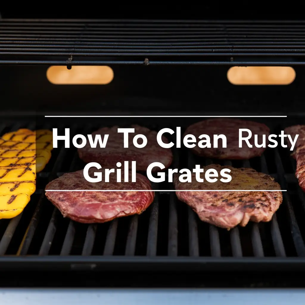 How To Clean Rusty Grill Grates