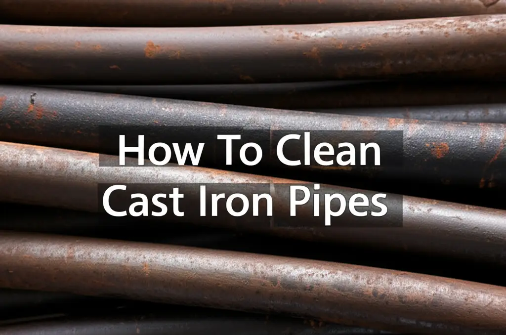 How To Clean Cast Iron Pipes