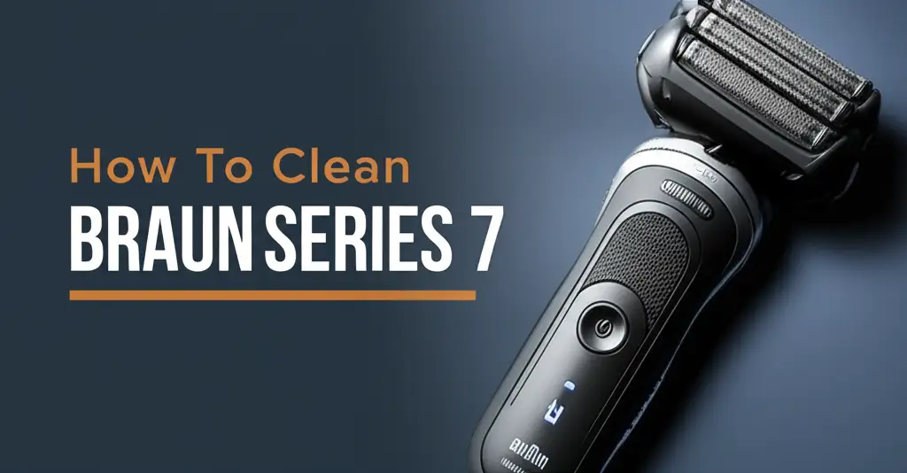 How To Clean Braun Series 7