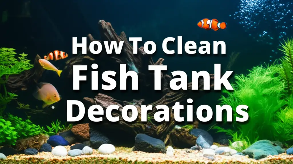 How To Clean Fish Tank Decorations