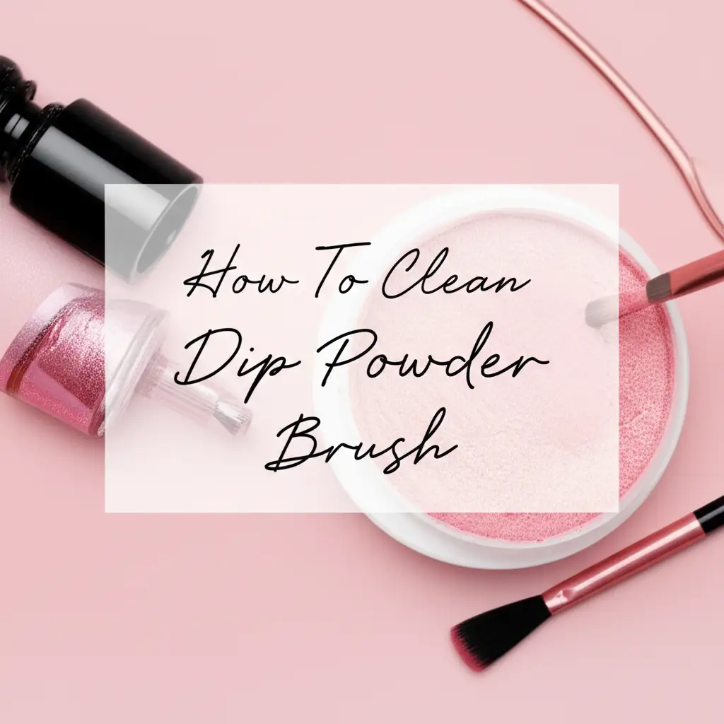 How To Clean Dip Powder Brush