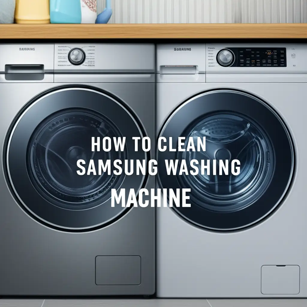 How To Clean Samsung Washing Machine