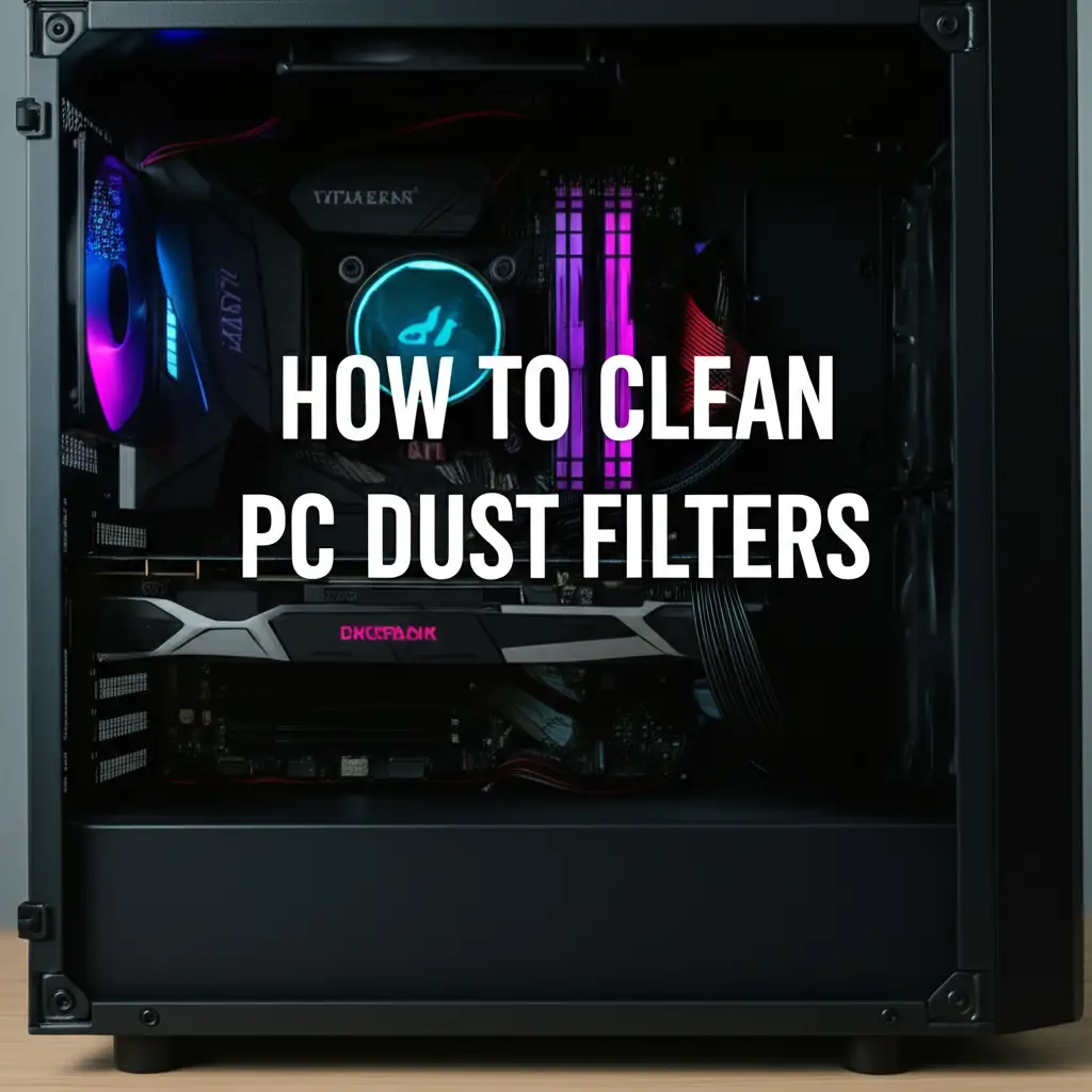 How To Clean Pc Dust Filters