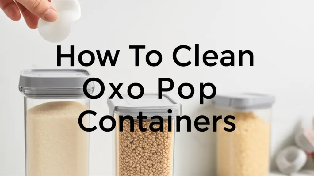 Discover how to clean OXO Pop containers thoroughly, ensuring food safety and longevity. Learn simple steps for sparkling, fresh storage.