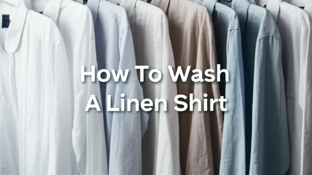 How To Wash A Linen Shirt