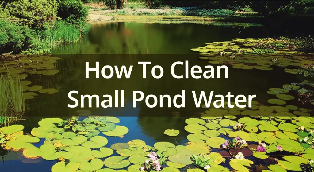 How To Clean Small Pond Water