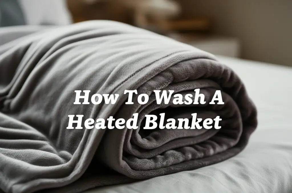 Learn how to wash a heated blanket safely and effectively. This guide covers pre-washing steps, machine washing, hand washing, and proper drying techniques.