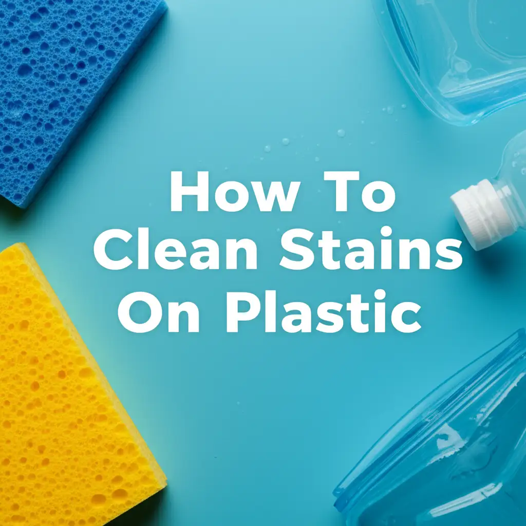 How To Clean Stains On Plastic