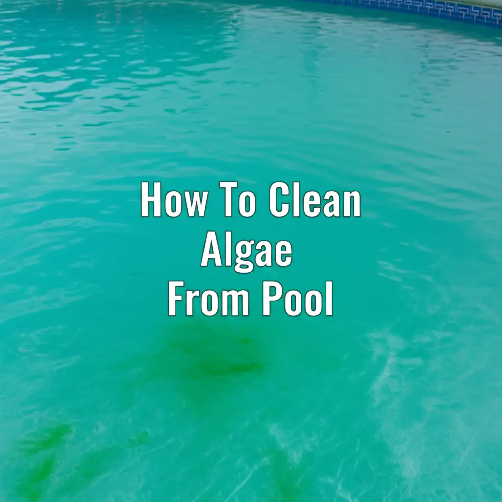 How To Clean Algae From Pool