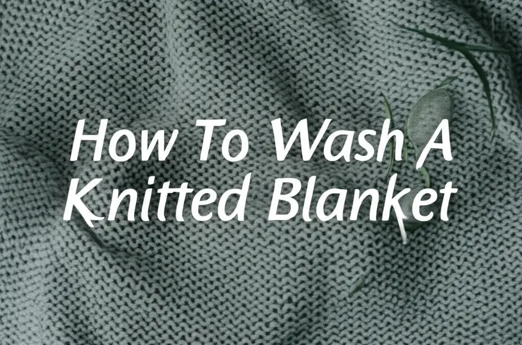 How To Wash A Knitted Blanket