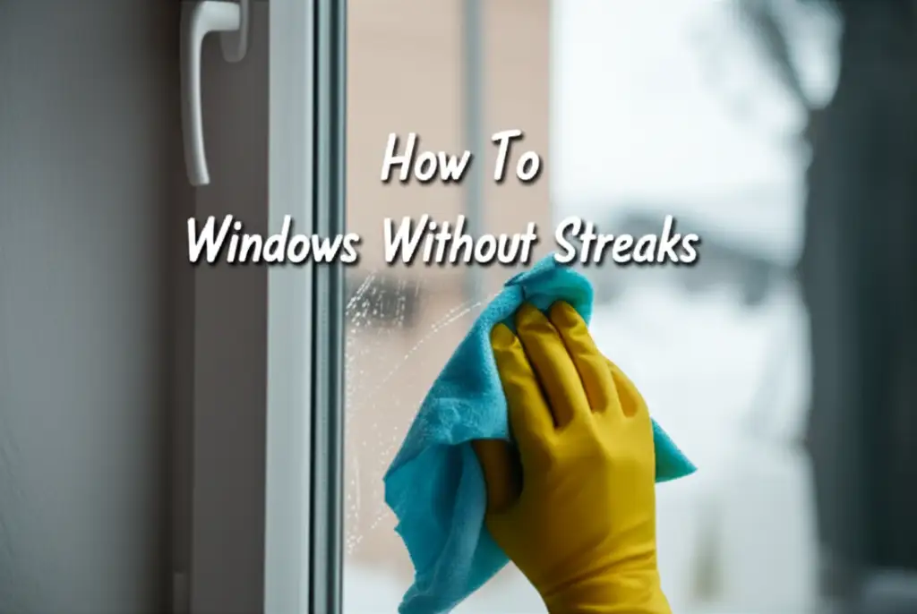 How To Clean Windows Without Streaks