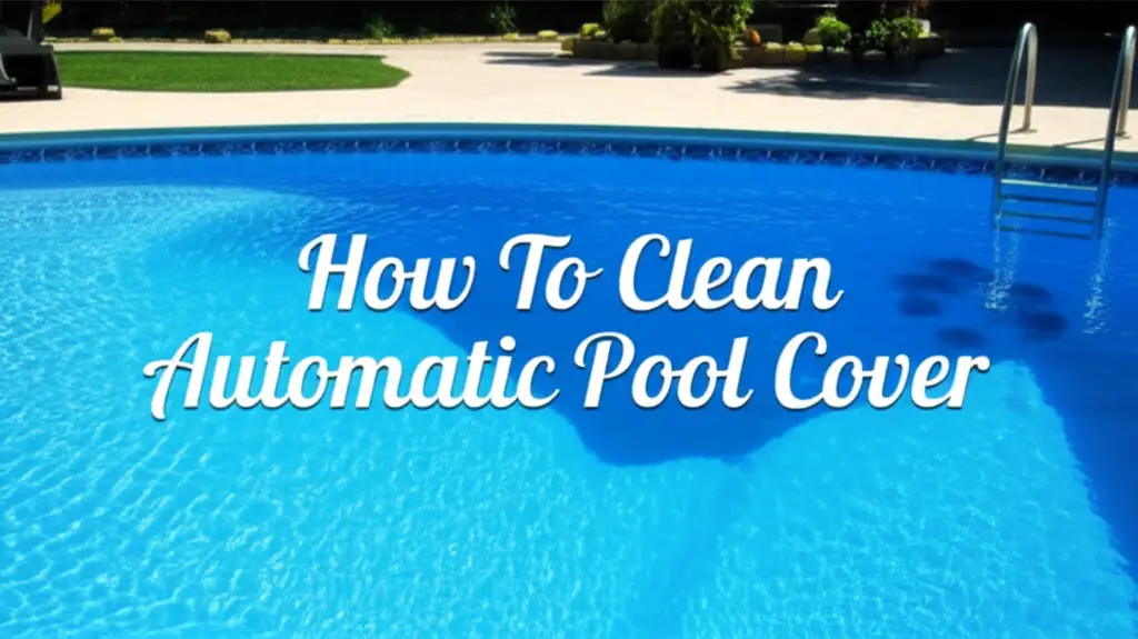 How To Clean Automatic Pool Cover