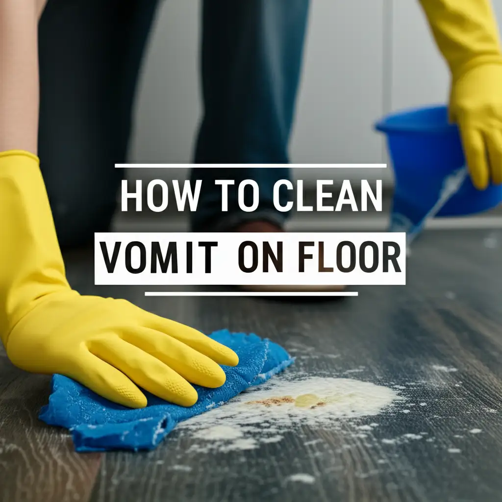 How To Clean Vomit On Floor