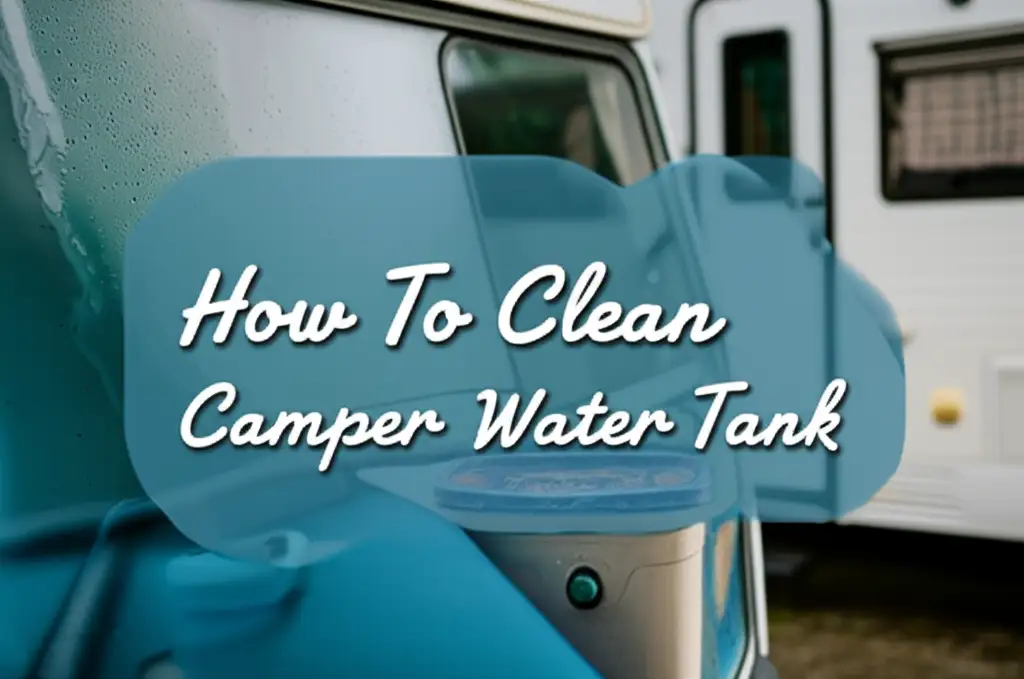 How To Clean Camper Water Tank