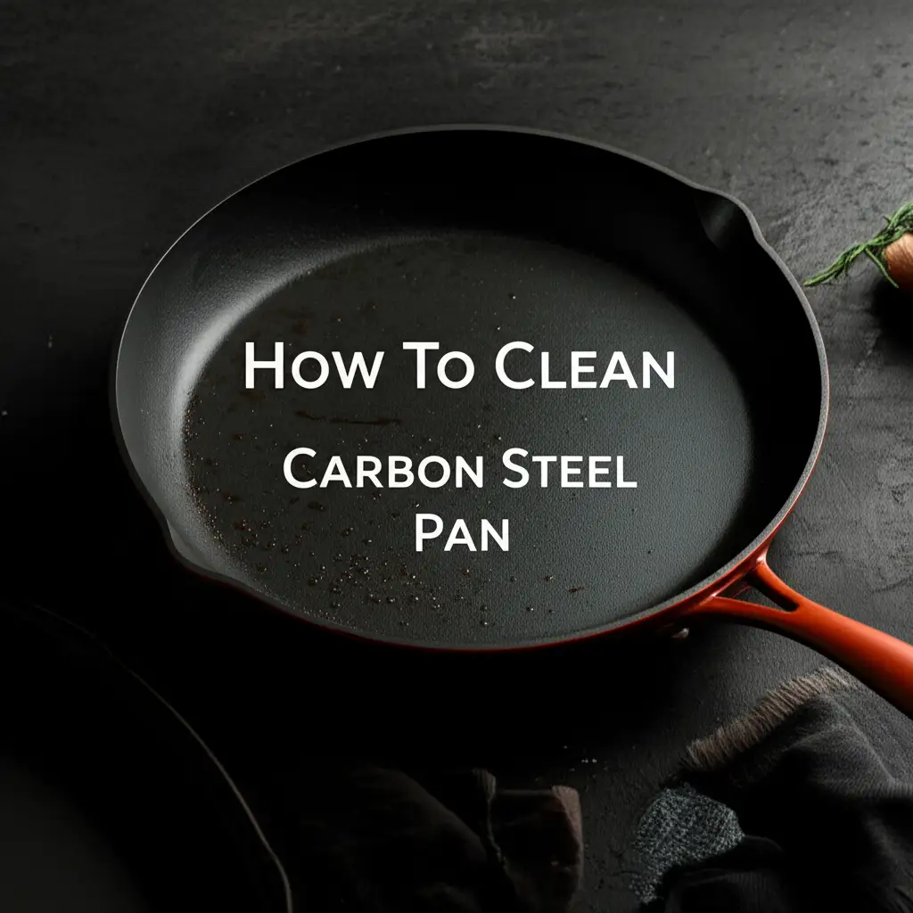 Learn how to effectively clean your carbon steel pan. This guide covers daily cleaning, stubborn food removal, rust prevention, and re-seasoning tips.