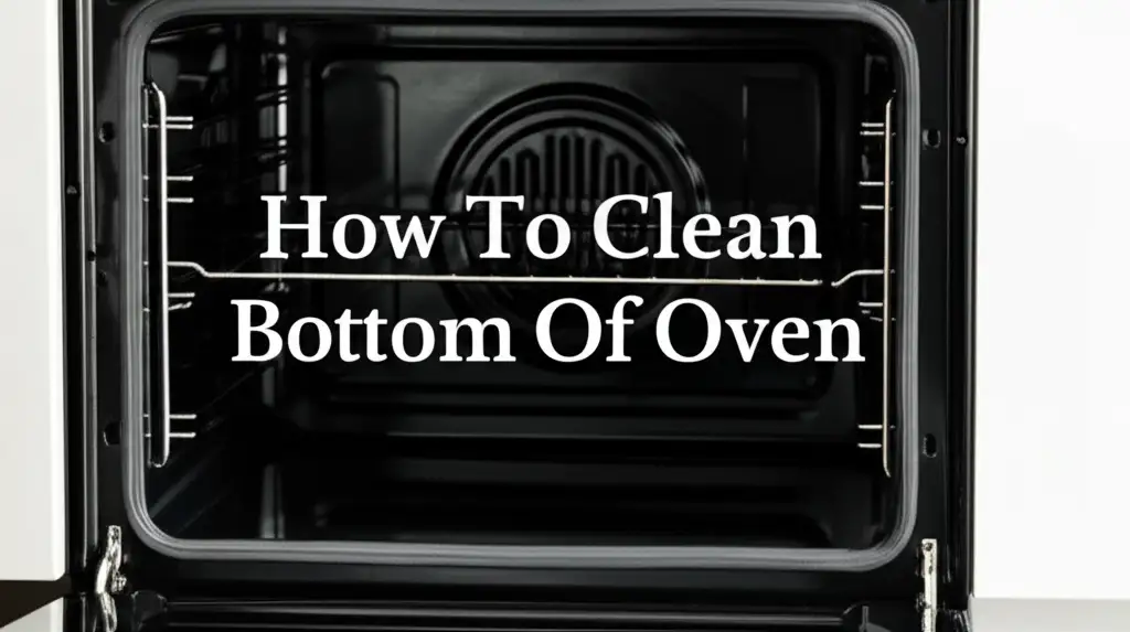 How To Clean Bottom Of Oven