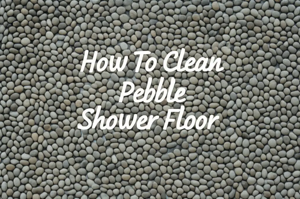How To Clean Pebble Shower Floor