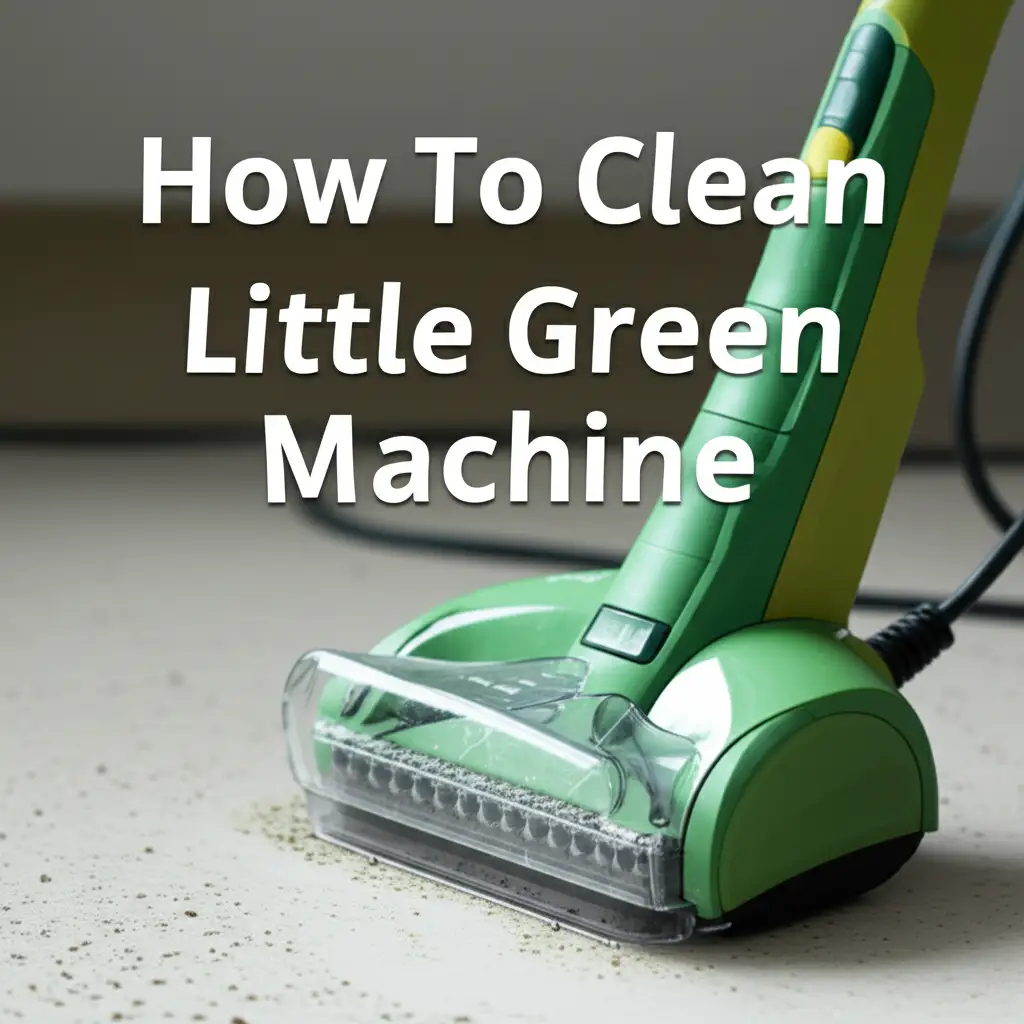How To Clean Little Green Machine