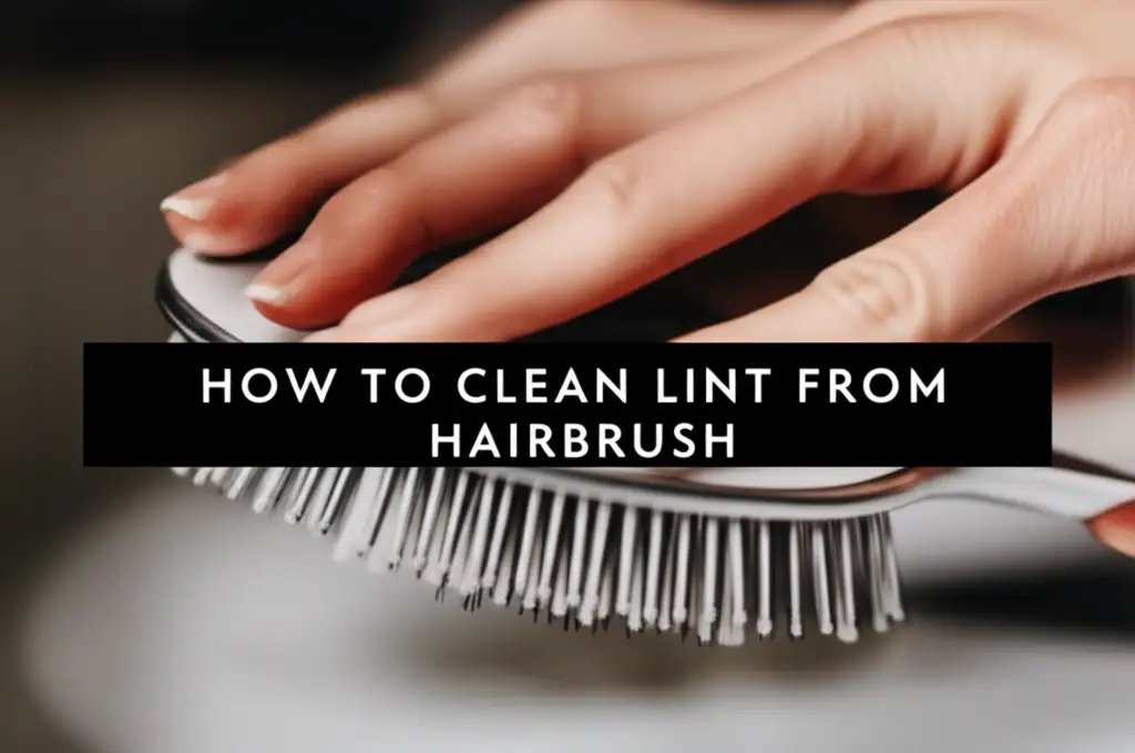 How To Clean Lint From Hairbrush