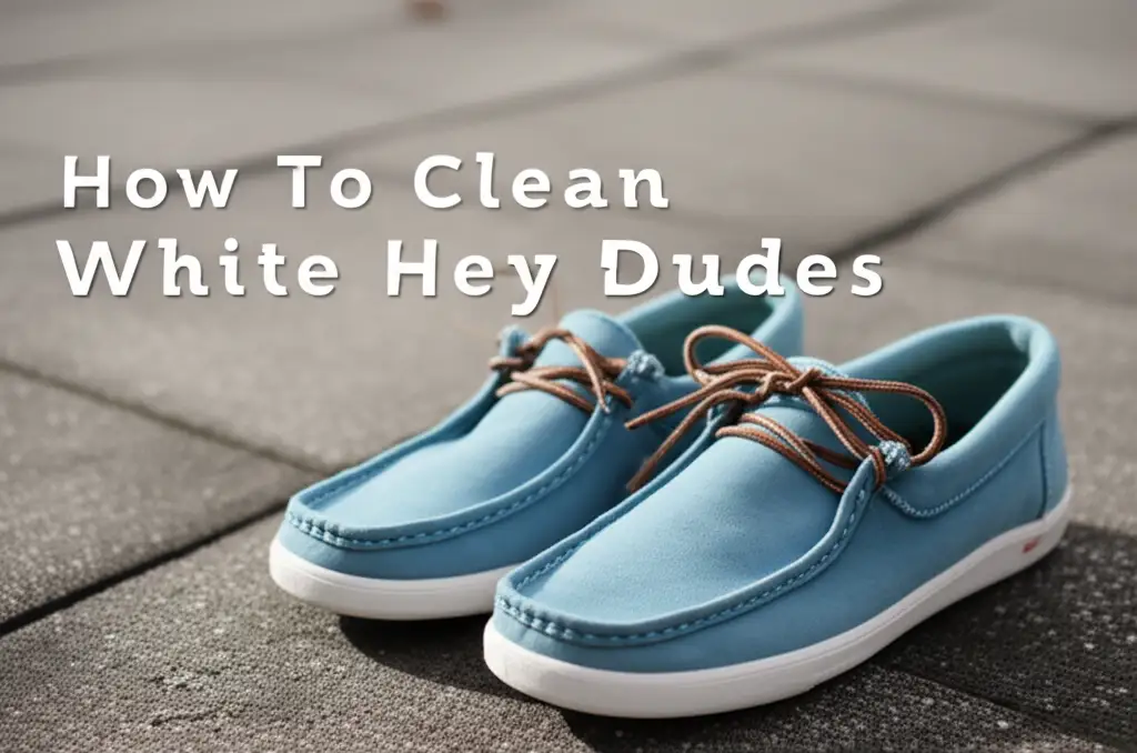 How To Clean White Hey Dudes