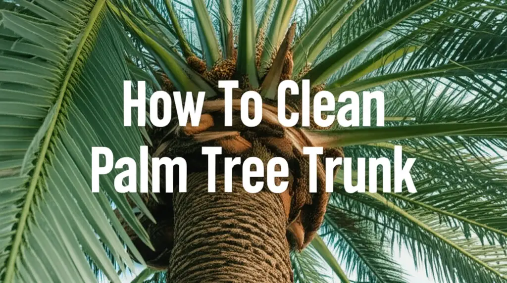 How To Clean Palm Tree Trunk