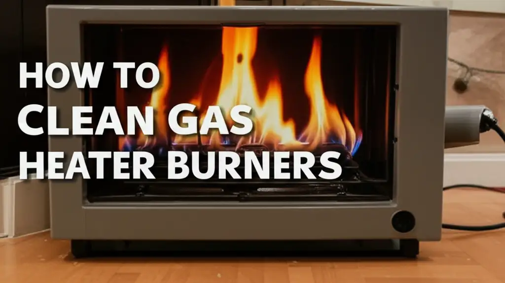 How To Clean Gas Heater Burners