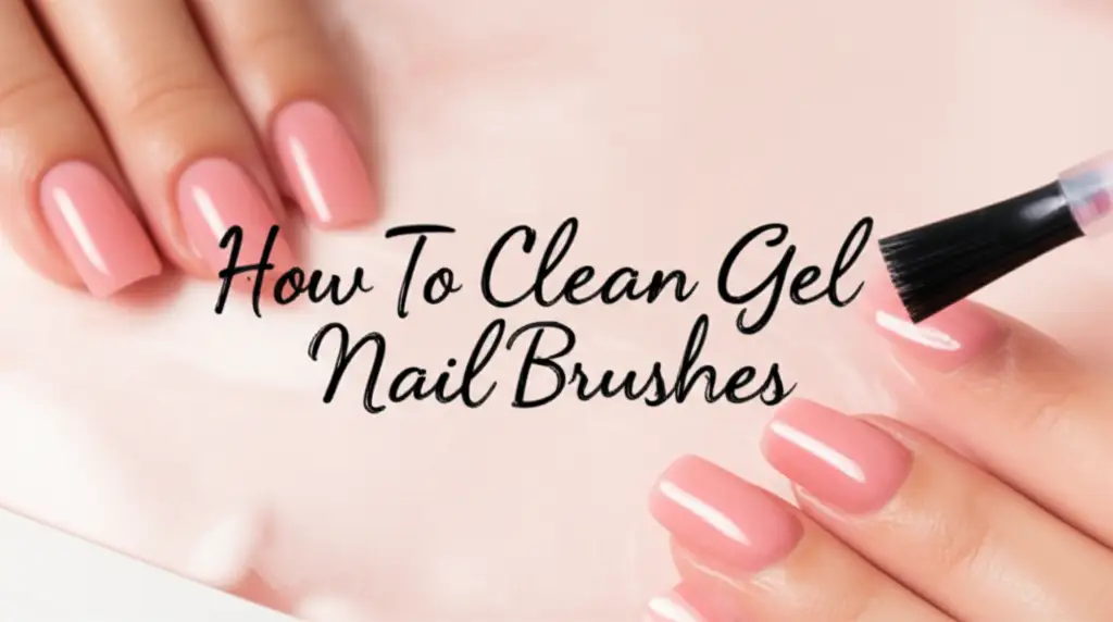 How To Clean Gel Nail Brushes