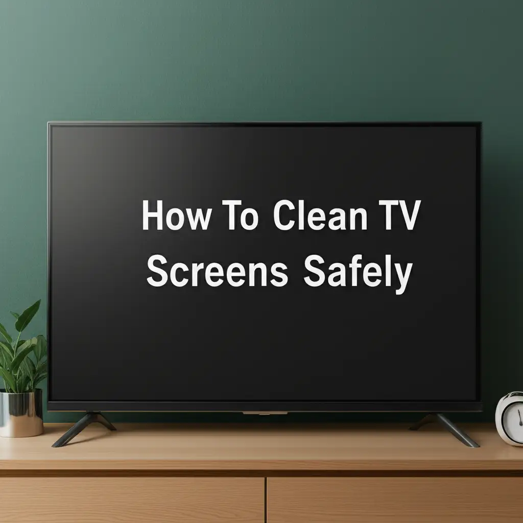 How To Clean Tv Screens Safely