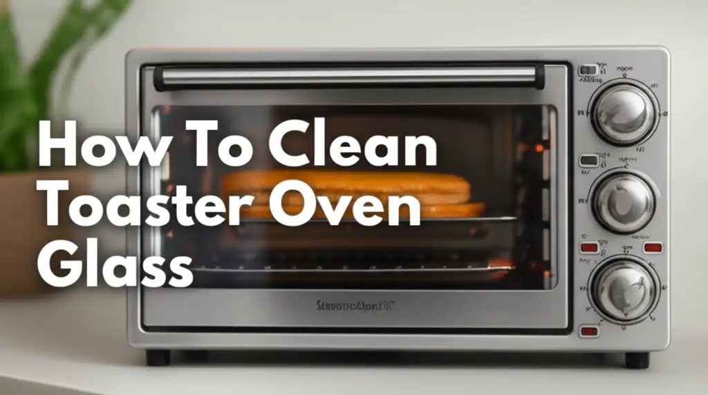 How To Clean Toaster Oven Glass