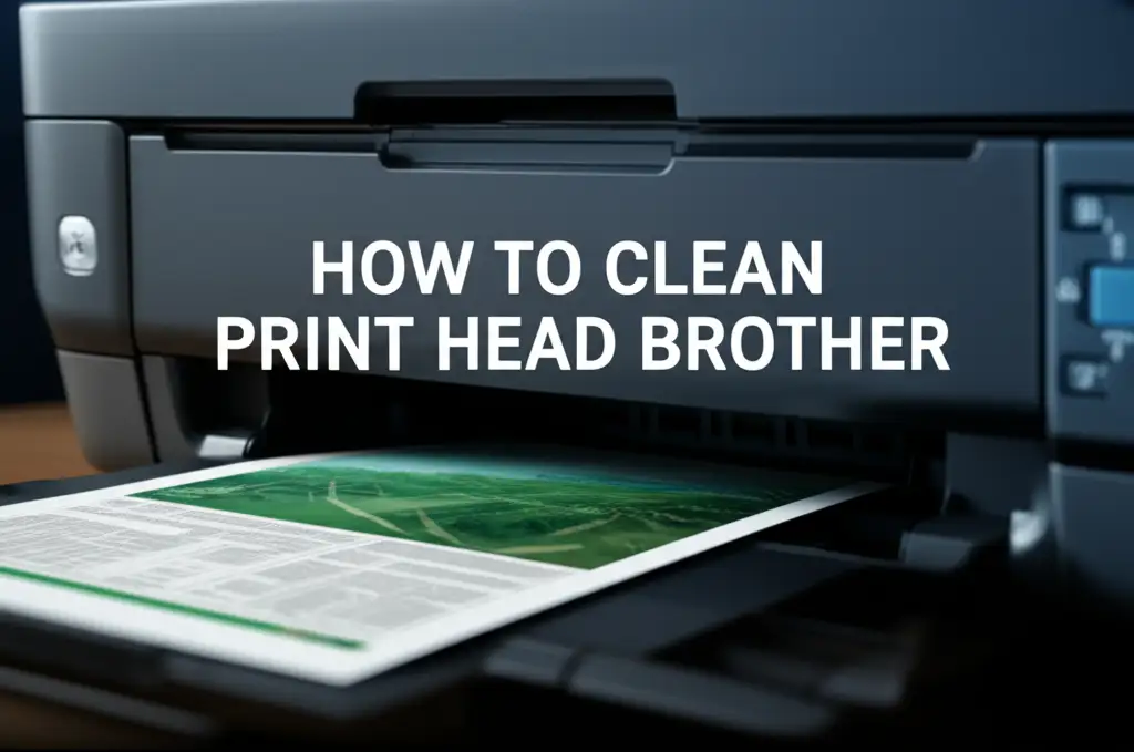 How To Clean Print Head Brother