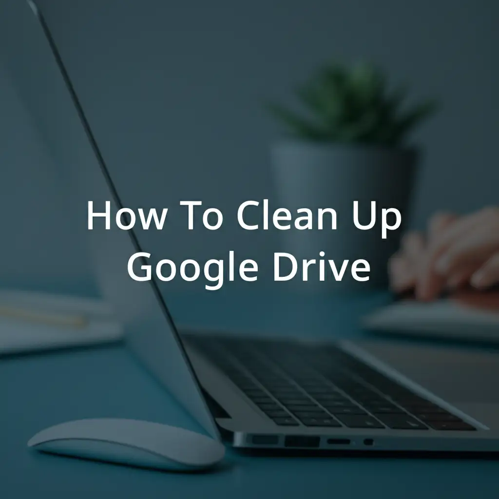 How To Clean Up Google Drive