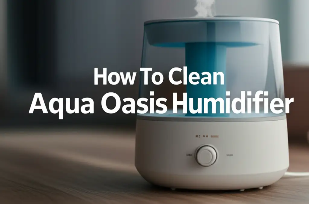 How To Clean Aqua Oasis Humidifier