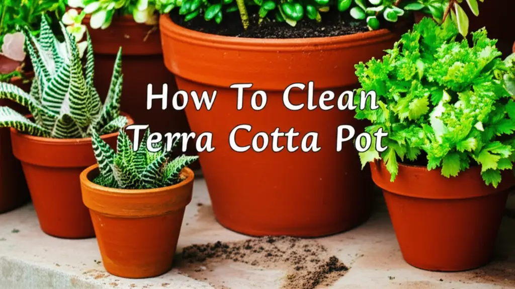 How To Clean Terra Cotta Pot