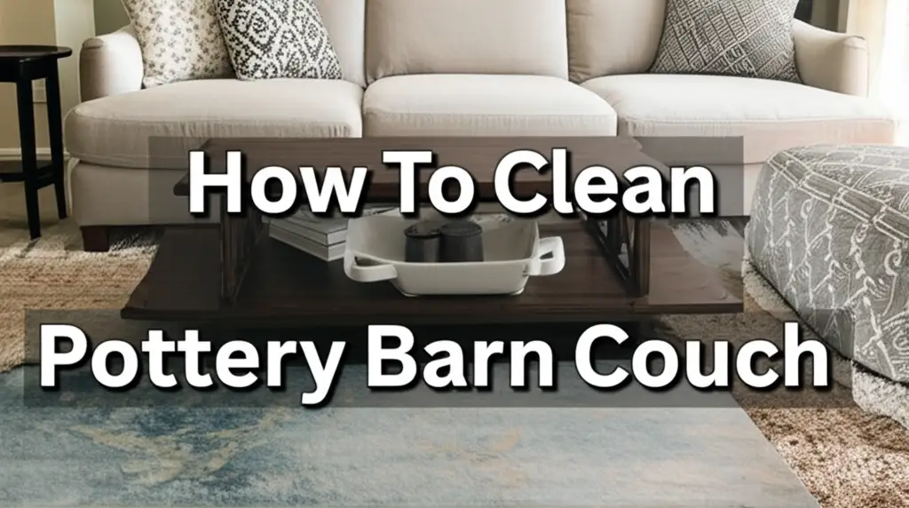 How To Clean Pottery Barn Couch