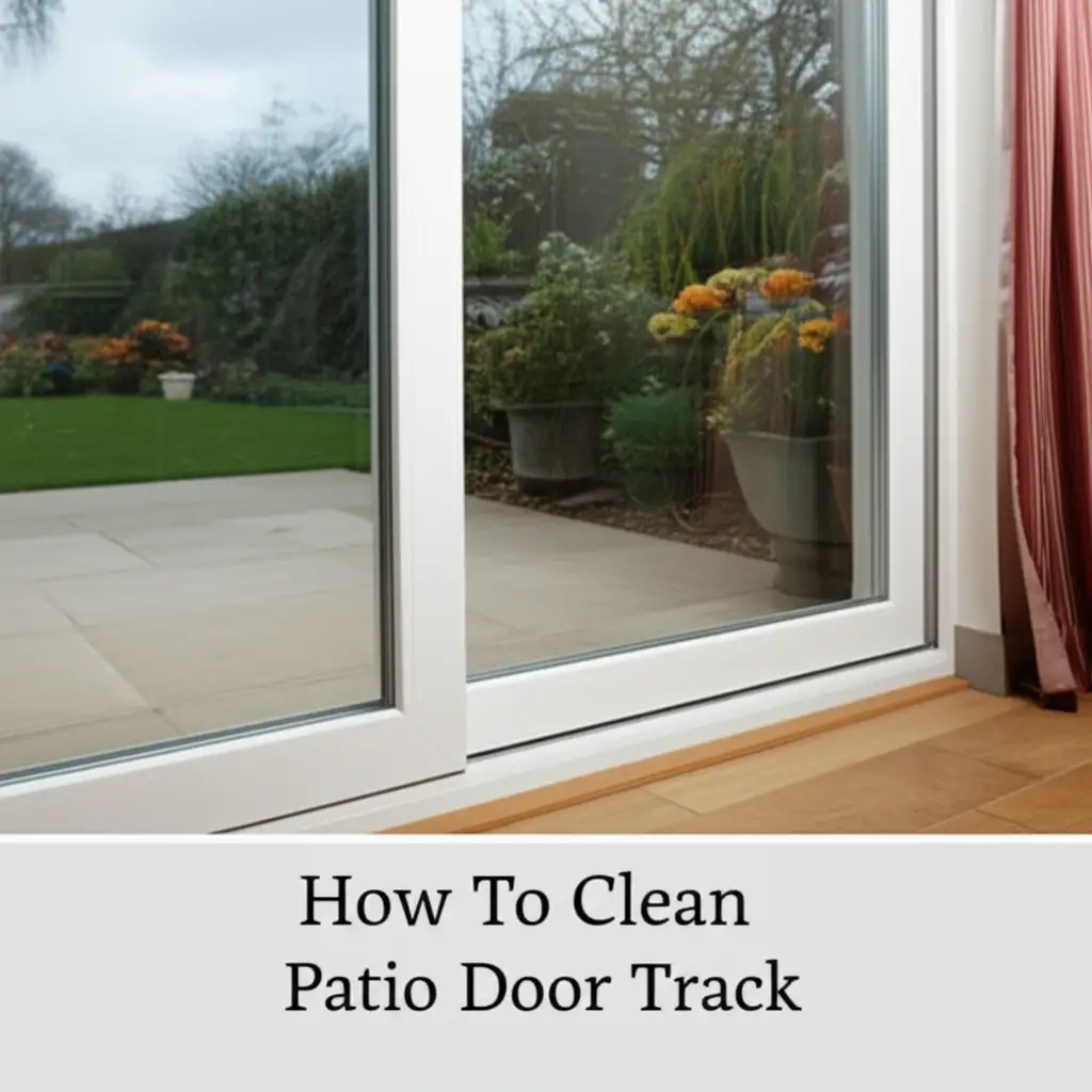 How To Clean Patio Door Track