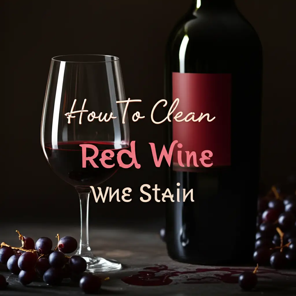 How To Clean Red Wine Stain