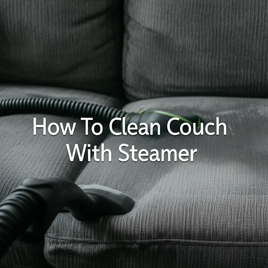How To Clean Couch With Steamer