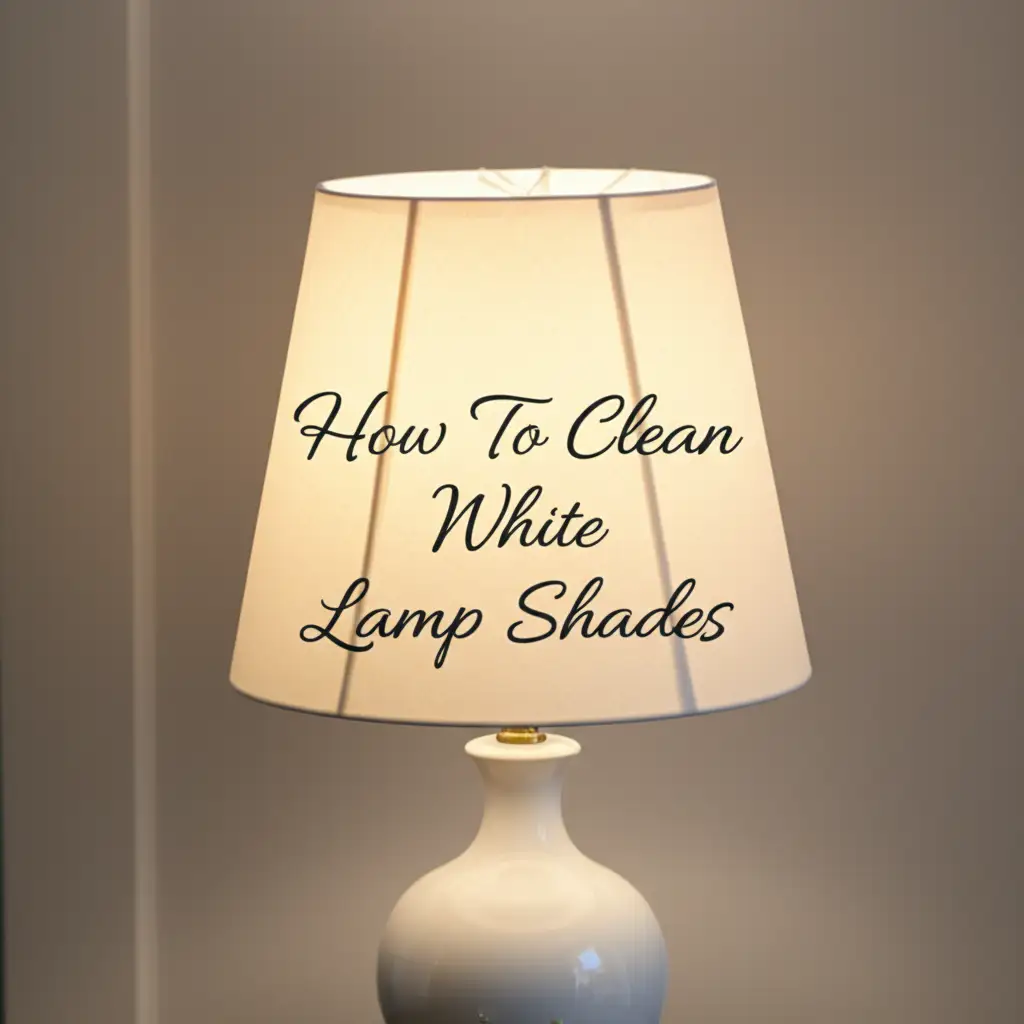 How To Clean White Lamp Shades