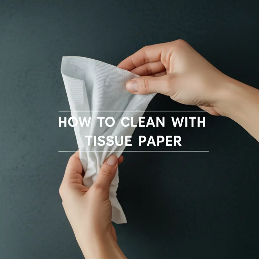 How To Clean With Tissue Paper