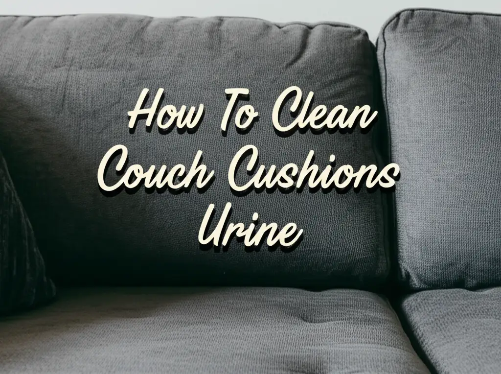 How To Clean Couch Cushions Urine