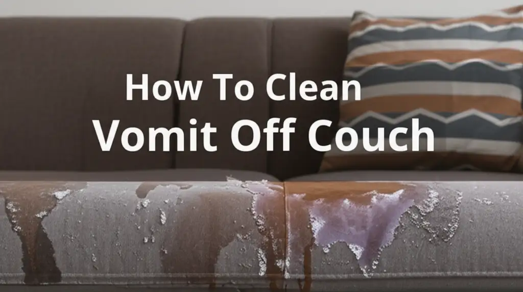 How To Clean Vomit Off Couch
